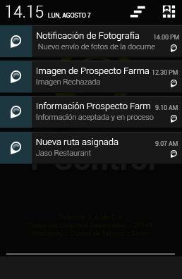 Notificaciones TManager