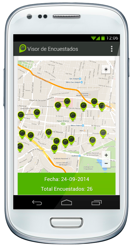 TManager Encuestas Zonas Encuestadas